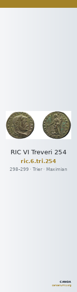 RIC VI Treveri 254 — CANOA