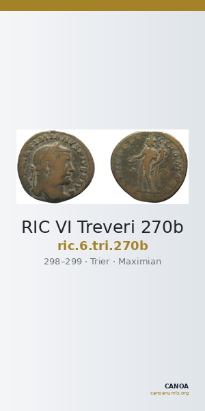 RIC VI Treveri 270b — CANOA