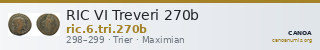 RIC VI Treveri 270b — CANOA