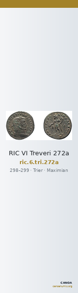 RIC VI Treveri 272a — CANOA