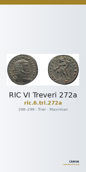 RIC VI Treveri 272a — CANOA