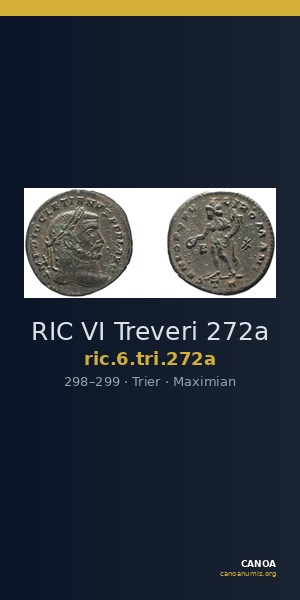 RIC VI Treveri 272a — CANOA