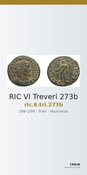 RIC VI Treveri 273b — CANOA