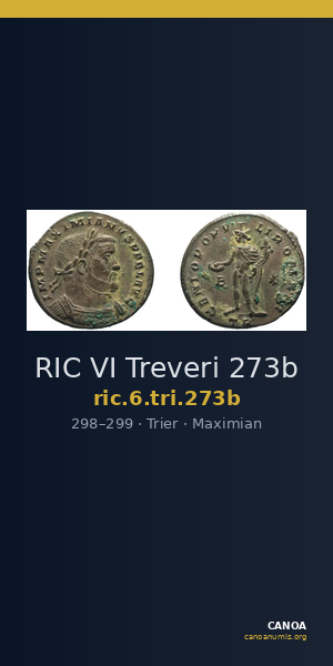 RIC VI Treveri 273b — CANOA