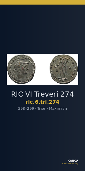 RIC VI Treveri 274 — CANOA