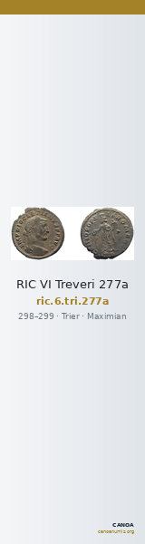 RIC VI Treveri 277a — CANOA