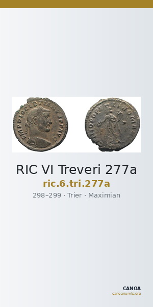 RIC VI Treveri 277a — CANOA