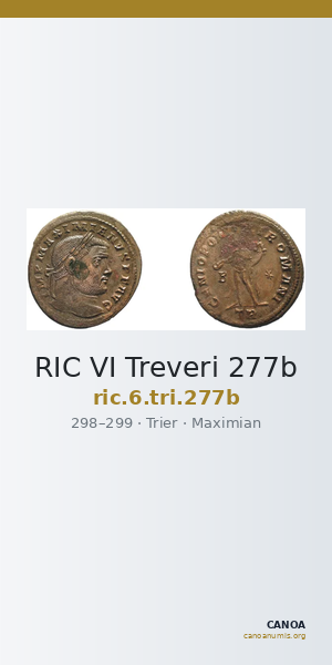 RIC VI Treveri 277b — CANOA