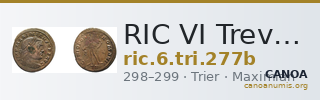 RIC VI Treveri 277b — CANOA