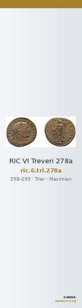 RIC VI Treveri 278a — CANOA