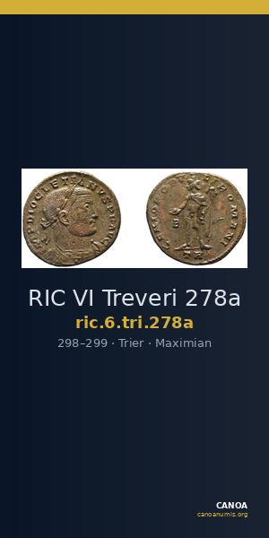 RIC VI Treveri 278a — CANOA