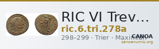 RIC VI Treveri 278a — CANOA