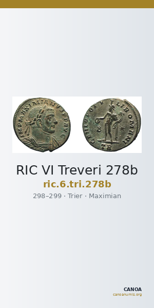 RIC VI Treveri 278b — CANOA