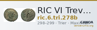 RIC VI Treveri 278b — CANOA