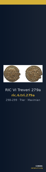 RIC VI Treveri 279a — CANOA
