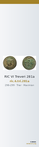RIC VI Treveri 281a — CANOA