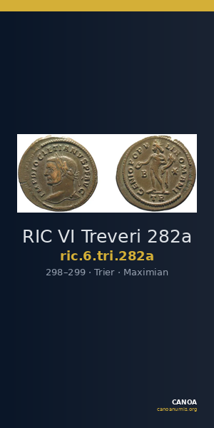 RIC VI Treveri 282a — CANOA