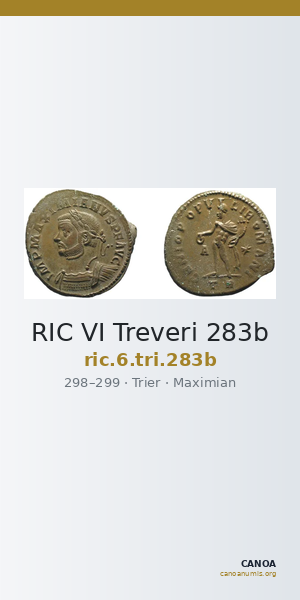 RIC VI Treveri 283b — CANOA