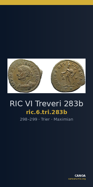 RIC VI Treveri 283b — CANOA