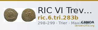 RIC VI Treveri 283b — CANOA