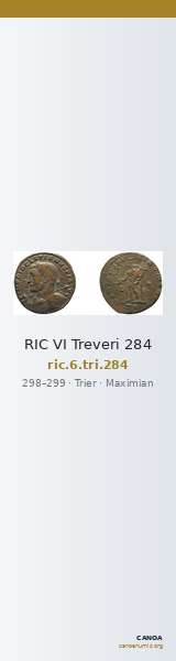 RIC VI Treveri 284 — CANOA