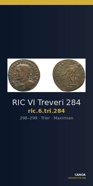 RIC VI Treveri 284 — CANOA