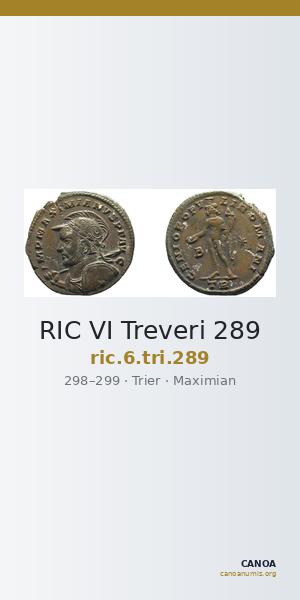 RIC VI Treveri 289 — CANOA