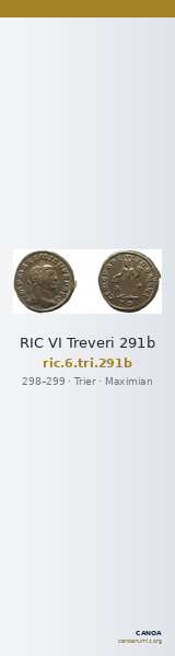 RIC VI Treveri 291b — CANOA