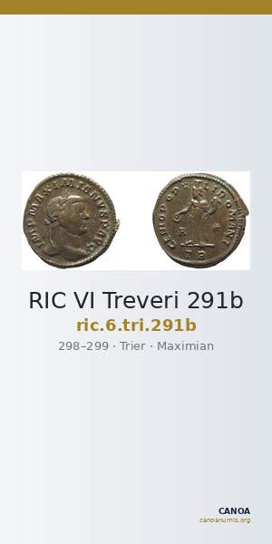 RIC VI Treveri 291b — CANOA