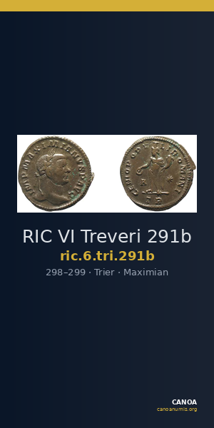 RIC VI Treveri 291b — CANOA