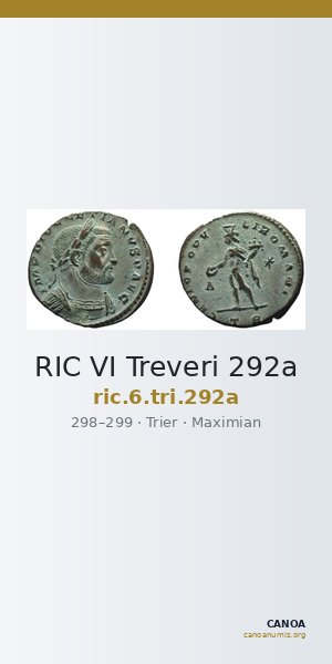 RIC VI Treveri 292a — CANOA
