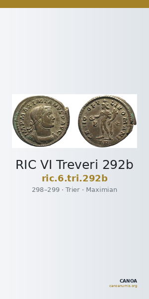 RIC VI Treveri 292b — CANOA