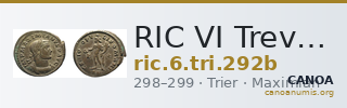 RIC VI Treveri 292b — CANOA