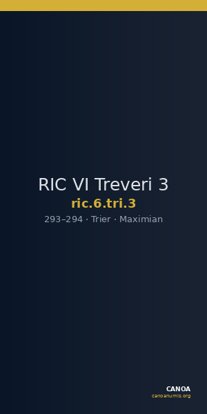 RIC VI Treveri 3 — CANOA