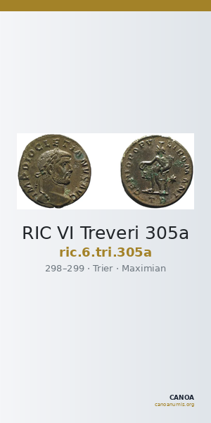 RIC VI Treveri 305a — CANOA