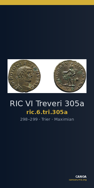RIC VI Treveri 305a — CANOA