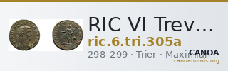 RIC VI Treveri 305a — CANOA