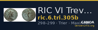 RIC VI Treveri 305b — CANOA