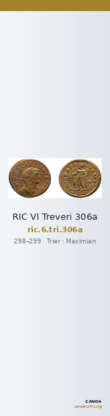 RIC VI Treveri 306a — CANOA