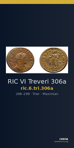 RIC VI Treveri 306a — CANOA