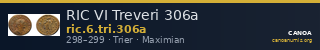 RIC VI Treveri 306a — CANOA