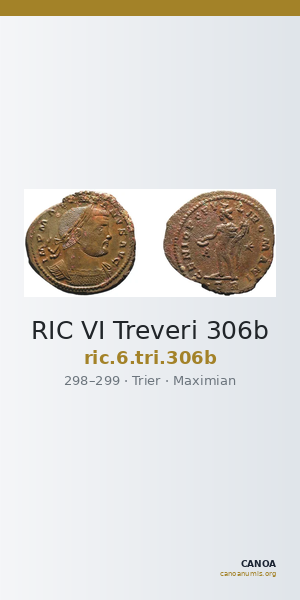 RIC VI Treveri 306b — CANOA