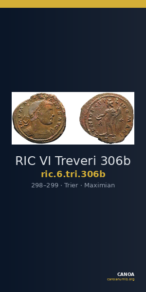 RIC VI Treveri 306b — CANOA