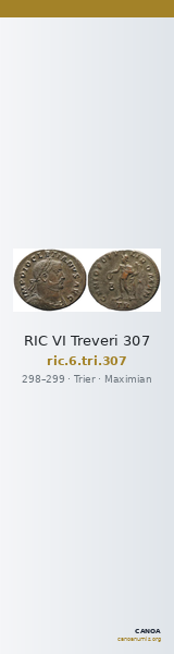 RIC VI Treveri 307 — CANOA