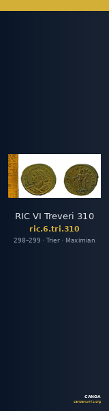 RIC VI Treveri 310 — CANOA