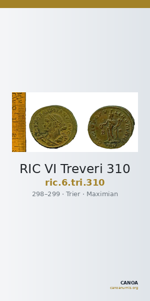RIC VI Treveri 310 — CANOA