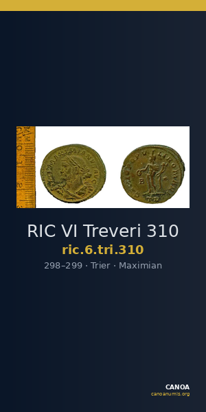 RIC VI Treveri 310 — CANOA