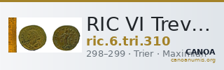 RIC VI Treveri 310 — CANOA