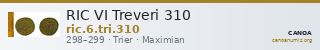RIC VI Treveri 310 — CANOA