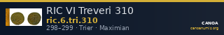 RIC VI Treveri 310 — CANOA